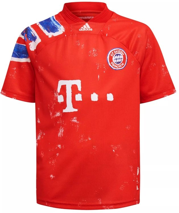 Camisa oficial Adidas Bayern de Munique 2020 2021 Human Race
